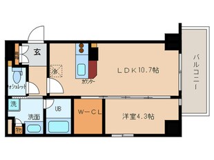 CASA甲子園口Ⅰの物件間取画像